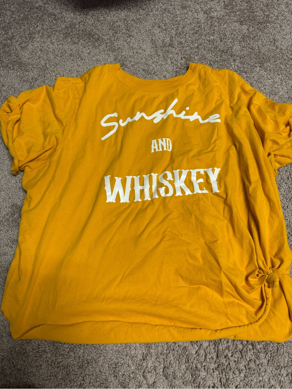 Shyanne Sunshine and Whiskey Tee